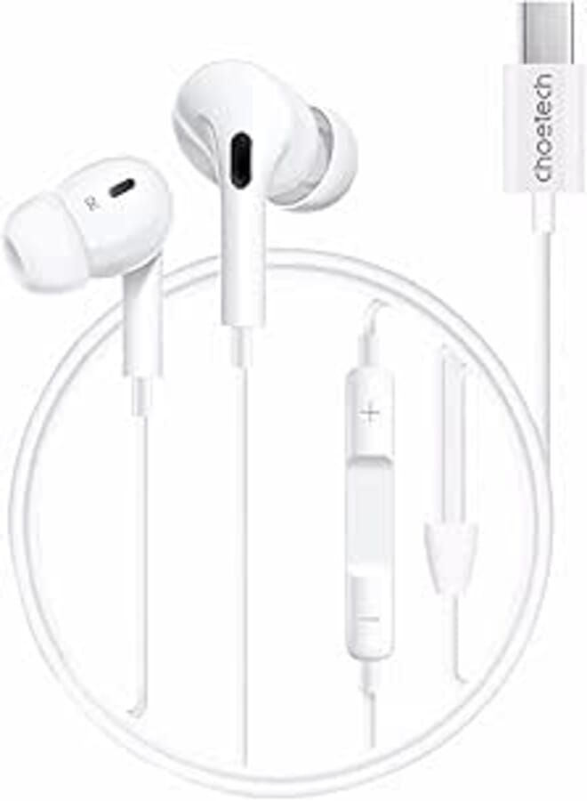 Choetech OC-A011-WH Lightining Wired In-Ear Digital Headphone, White